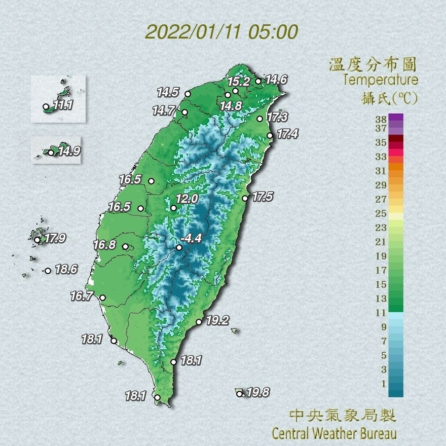 天氣圖。（圖／氣象局）