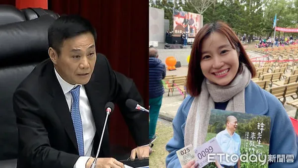 ▲▼許崑源、許采蓁。（合成圖／ETtoday資料照、許采蓁臉書）