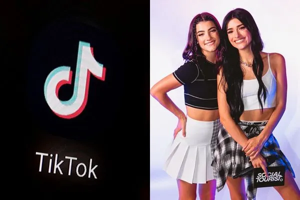 ▲▼TikTok網紅查莉（Charli D`Amelio）和姐姐迪西（Dixie D`Amelio）。（圖／路透、臉書）