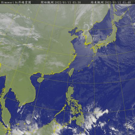 ▲▼衛星雲圖。（圖／翻攝中央氣象局）