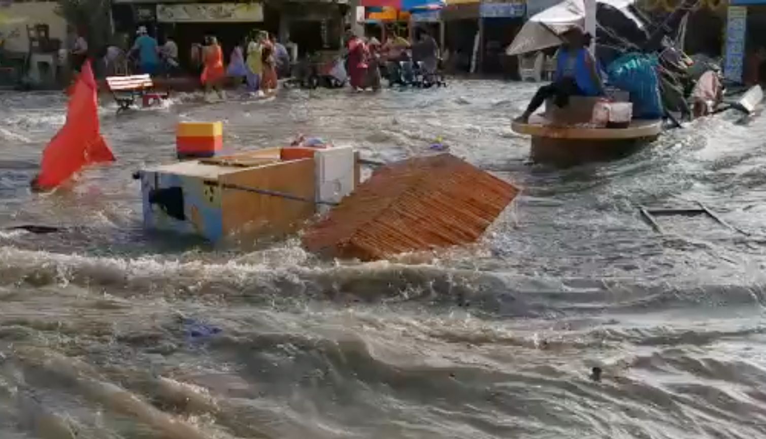 ▲▼ 秘魯淹水。（圖／翻攝自推特）