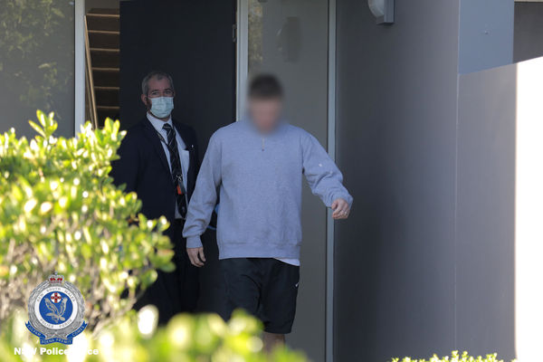 ▲▼澳洲橄欖球聯賽退役球星布雷特·芬奇（Brett Finch）被指控5項兒童性侵、虐待相關罪名，遭警方逮捕。（圖／取自NSW Police Force）