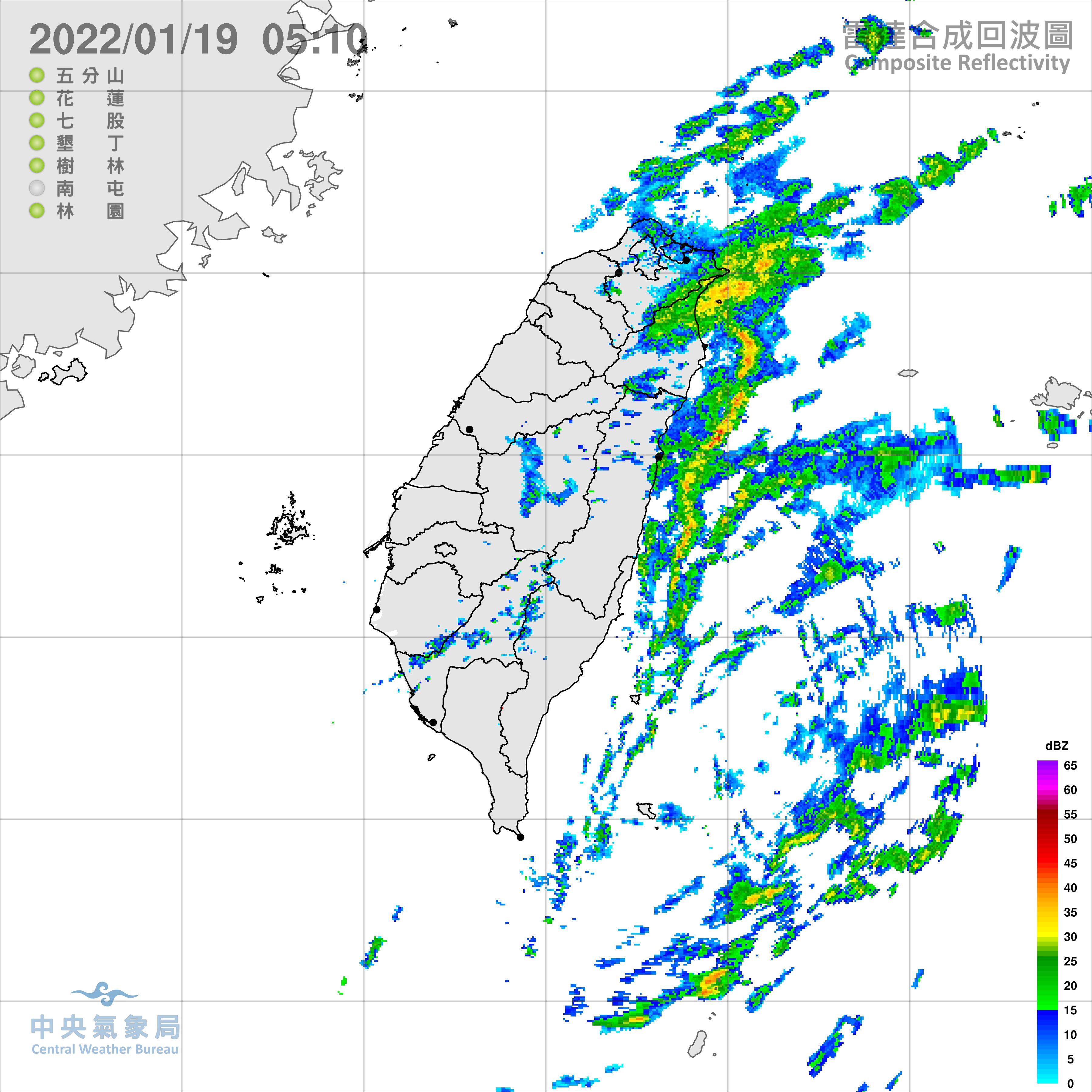 天氣圖。（圖／氣象局）