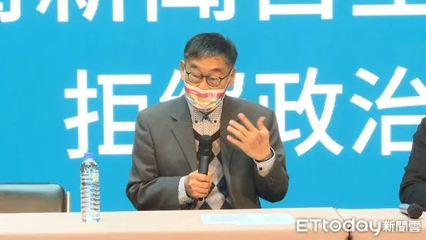 ▲▼華視召開「捍衛新聞自主拒絕政治干預」記者會，華視總經理莊豐嘉。（圖／記者宋良義）