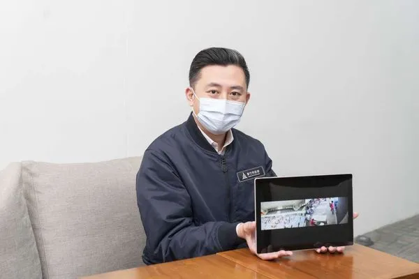 ▲民眾可隨時線上觀看施打站目前人流。（圖／新竹市政府提供）