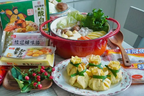 ▲▼2022年菜,桂冠東北酸白鍋,布魯媽媽,團圓飯,圍爐,火鍋。（圖／翻攝自臉書）