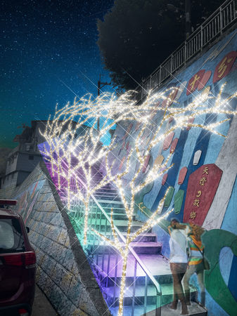 ▲「2022新北市平溪天燈節」將會在2/12、2/15兩天舉行，周邊還有期間限定的6大裝置藝術。（圖／新北市觀旅局提供）