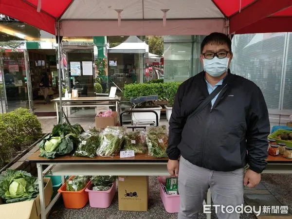 ▲新北青農聯名「希望市集」 用行動鬥陣挺在地農產。（圖／新北市農業局提供）