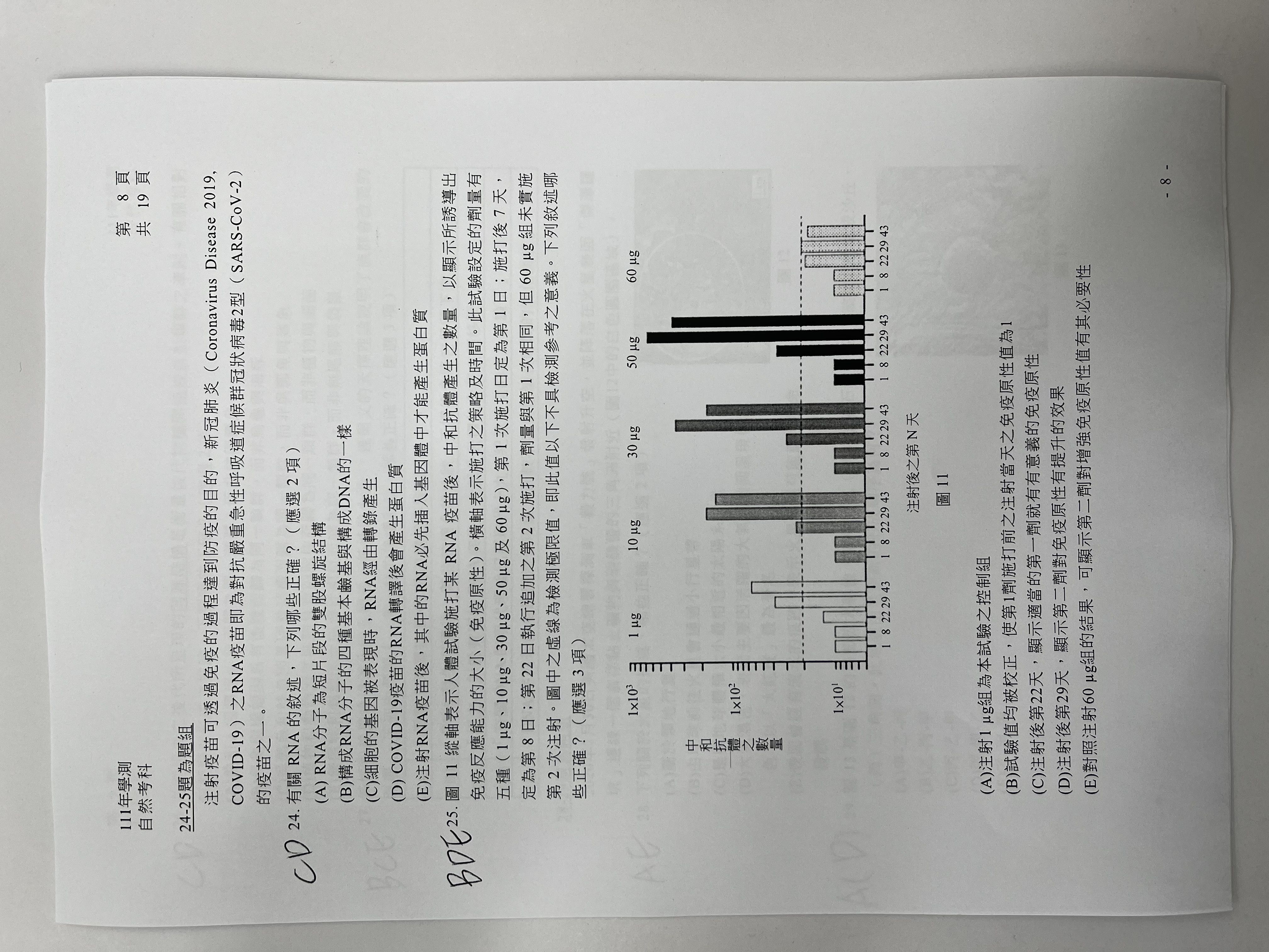 ▲▼補教協會認為今年自然科難易度與去年差不多。（圖／記者許敏溶攝）