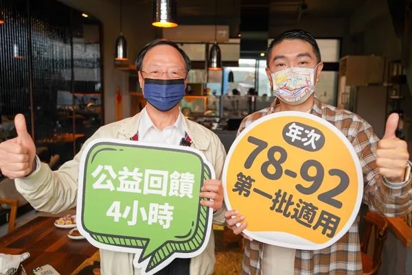 ▲謝國樑邀請前行政院長江宜樺，針對「Let’s go 電動一下」青年政策交換意見。（圖／謝國樑辦公室提供）