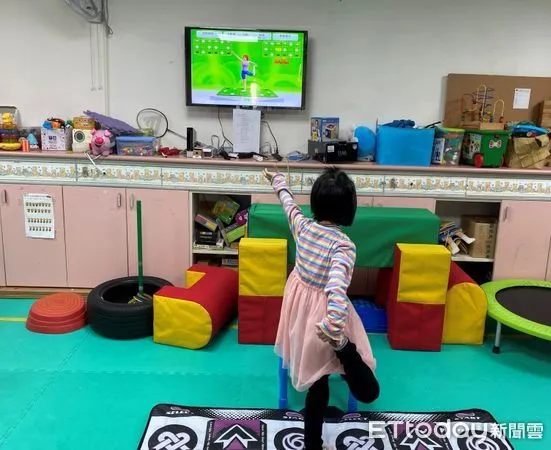 ▲南投醫院推出體感式電玩，提供遲緩兒復健，效果頗佳。（圖／資料照片，衛福部南投醫院提供）