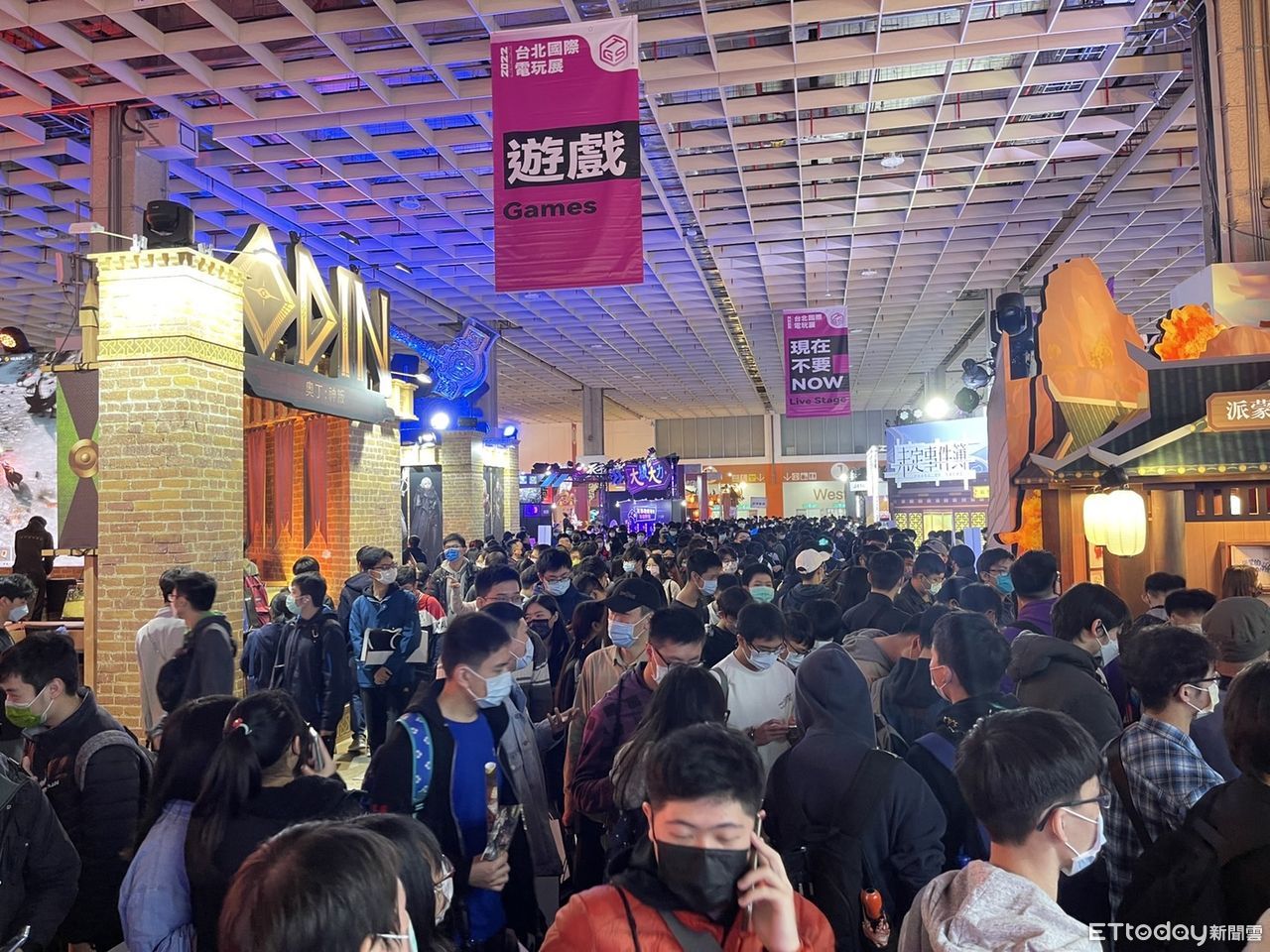 ▲▼        2022台北電玩展     。（圖／記者蘇晟彥攝）