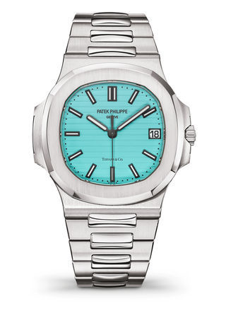 ▲▼ 歐洲首富的Tiffany Blue PP watch            。（圖／翻攝frederic.arnault IG）
