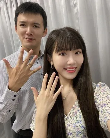 ▲▼台南Josh與老婆的合照。（圖／翻攝自IG／台南Josh）