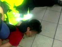 江子翠捷運站殺人，兇嫌２１歲男性疑酒醉。