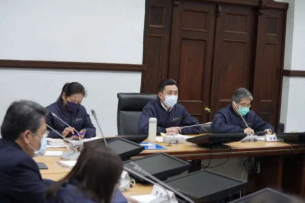 ▲新竹市長林智堅今召開防疫會議。（圖／新竹市政府提供）