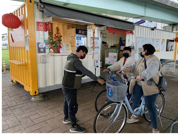 ▲▼春節出遊，可選擇到新北河濱騎腳踏車。（圖／新北市府提供）