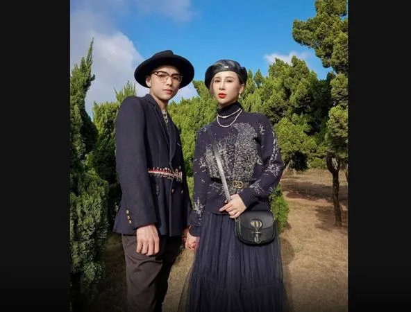 ▲曾遭網路霸凌！10億元富二代成網紅台中開展　盼以藝平疫。（圖／尹渥與詠童提供）