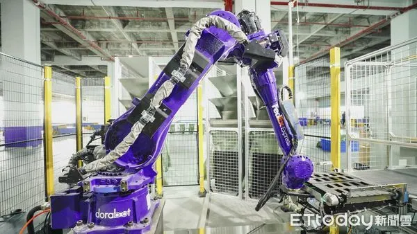 ▲聯邦快遞與藍胖子機器智慧Dorabot公司合作，啟用智慧分揀機器人DoraSorter。（圖／業者提供）