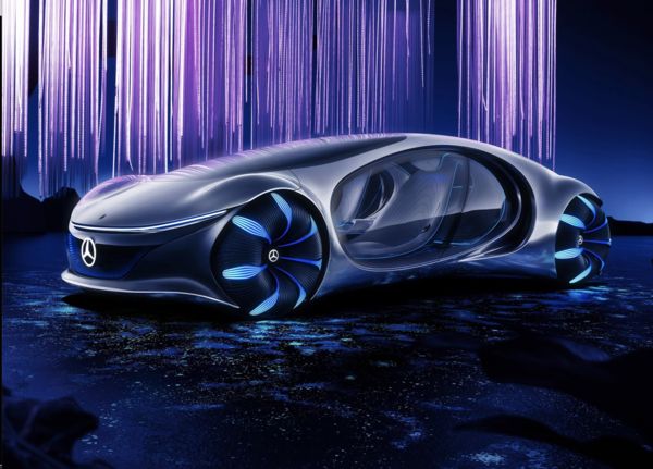 ▲Mercedes-Benz Vision Avtr Concept。（圖／翻攝自Mercedes-Benz）