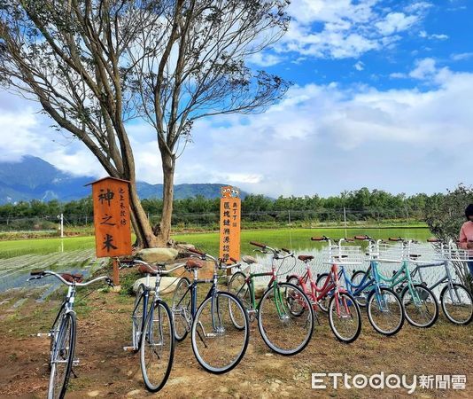 ▲魏瑞廷為地方導入綠色單車旅遊響應簡單愛地球             。（圖／記者楊漢聲翻攝）