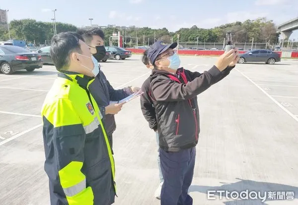 ▲龜山警分局春節期間將利用空拍機拍攝轄區內容易壅塞路段。（圖／記者沈繼昌翻攝）