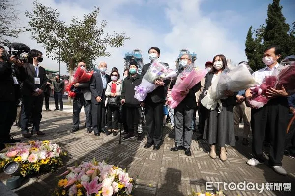 ▲太平輪海難73週年追思 首度移師基隆沙灣歷史文化園區。（圖／記者郭世賢翻攝）