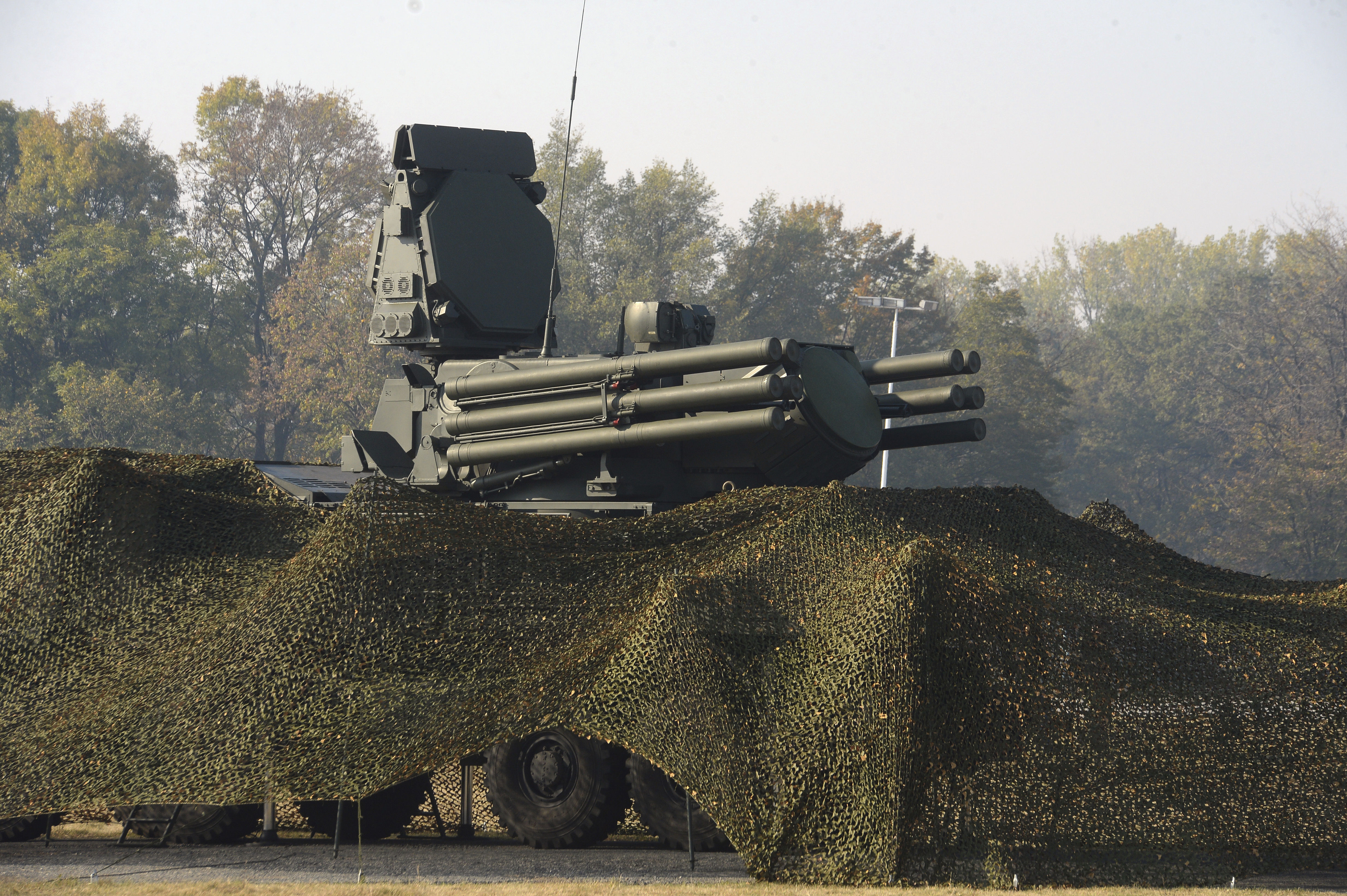 ▲▼俄羅斯鎧甲（Pantsir-S）近程彈砲防空系統。（圖／達志影像／美聯社）