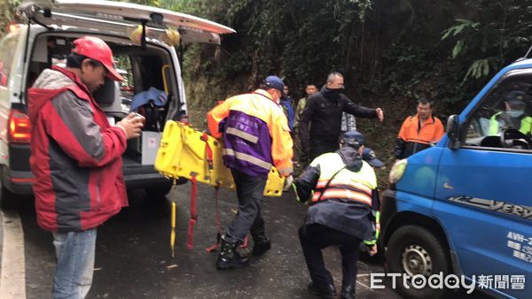 ▲▼除夕前1天…重機騎士跑山「嘉義162甲山道」撞貨車亡。（圖／記者翁伊森翻攝）