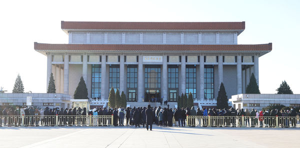 ▲北京冬奧,普丁,毛主席紀念館。（圖／CFP）