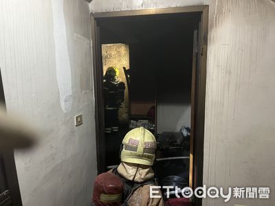 快訊／台南永康公寓火警「1男無生跡」　現場留有瓦斯桶、遺書