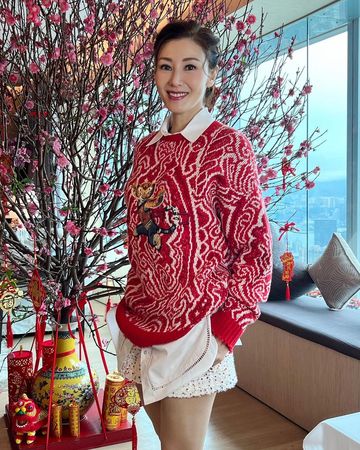 ▲李嘉欣新年近況照曝光。（圖／翻攝自Instagram／michele_monique_reis）