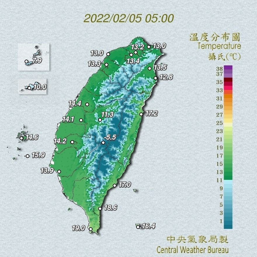 天氣圖。（圖／氣象局）