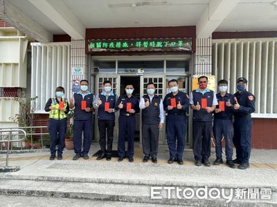 潮洲警分局轄區一天車流超過2萬輛　警局長劉印宮台1線上慰勤