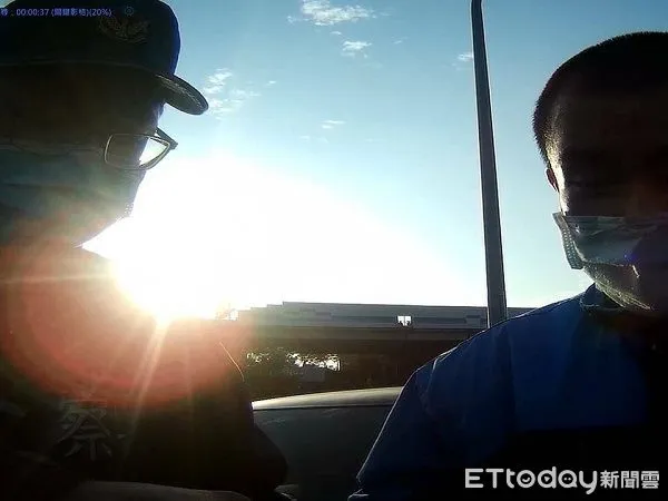 ▲男子為喝飲料而迷途大暴走，從黑夜走到黃昏。（圖／桃園警分局提供）