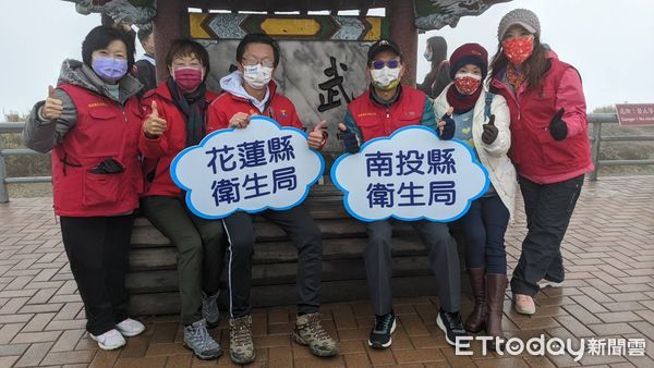 ▲南投、花蓮2縣首次進行雪季醫療救護站聯合視察。（圖／南投縣政府提供）