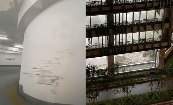 [情報] 竹北遠百停車場矮牆拆了