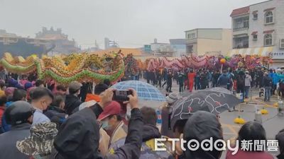 去年因疫情採線上舉行　苗栗火旁龍今開光點睛盼祈福驅疫