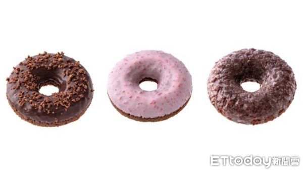 ▲▼Mister Donut情人節限定愛心甜甜圈。（圖／Mister Donut提供）