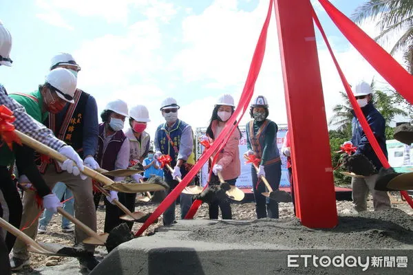 ▲台東堺橋部落聚會所興建工程10日動土。（圖／記者楊漢聲翻攝）