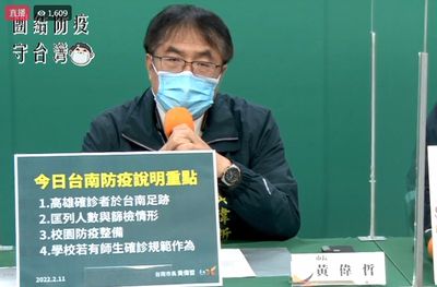 快訊／疑有確診者！台南某宮廟急清消　黃偉哲下午3時記者會說明