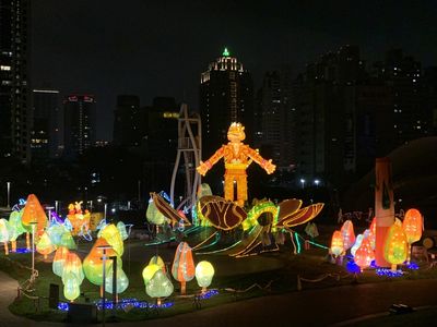 中台灣元宵打造10米高「台中虎爺」   盧秀燕今晚7：20點燈