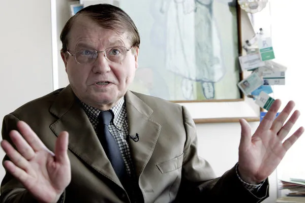 ▲▼發現HIV並且獲得諾貝爾獎的法國科學家蒙坦耶（Luc Montagnier）。（圖／達志影像／美聯社）