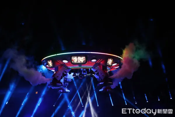 ▲▼「火力全開 大放光彩」 2022 台北燈節開幕點燈。（圖／記者黃克翔攝）