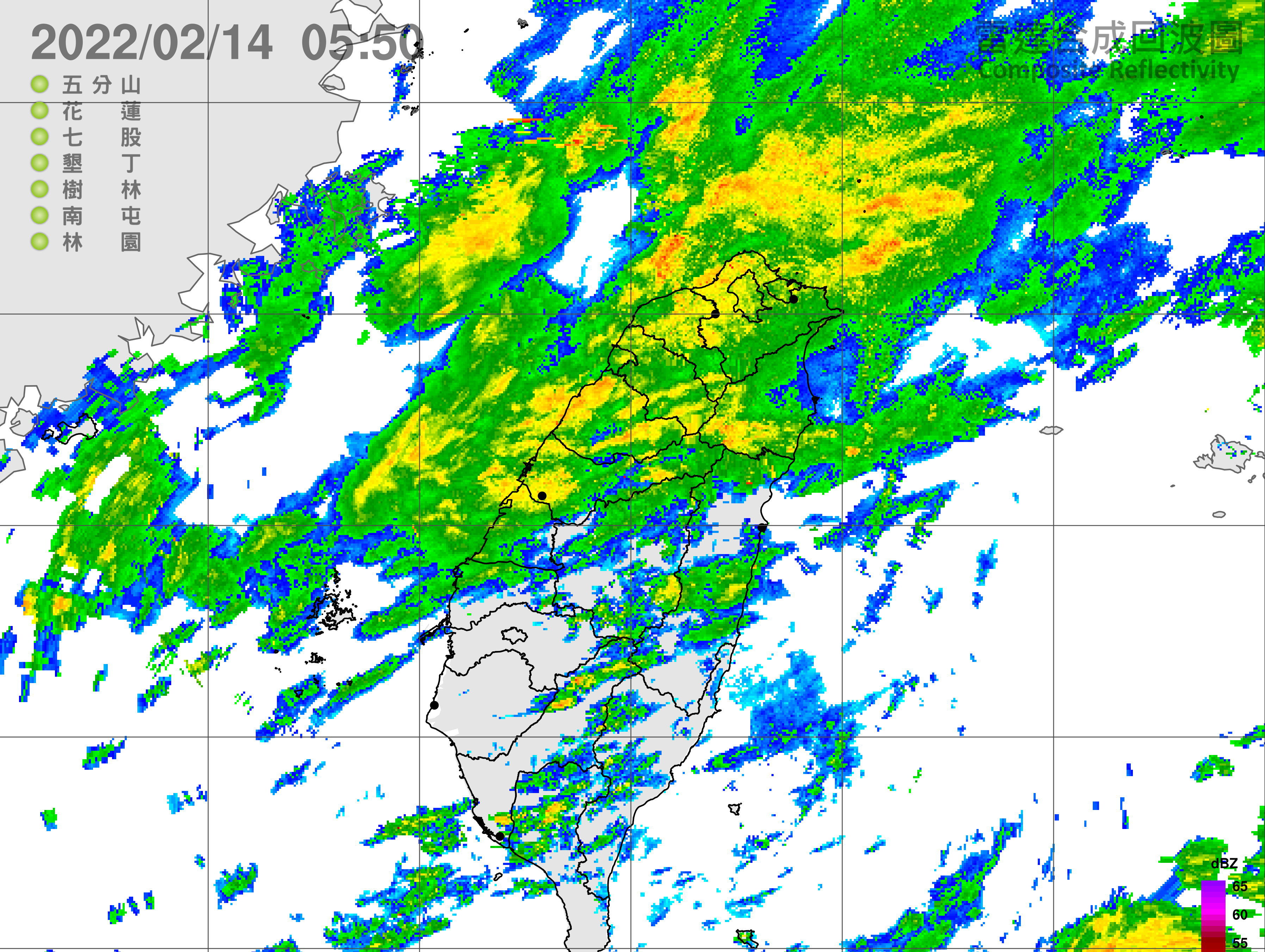 天氣圖。（圖／氣象局）