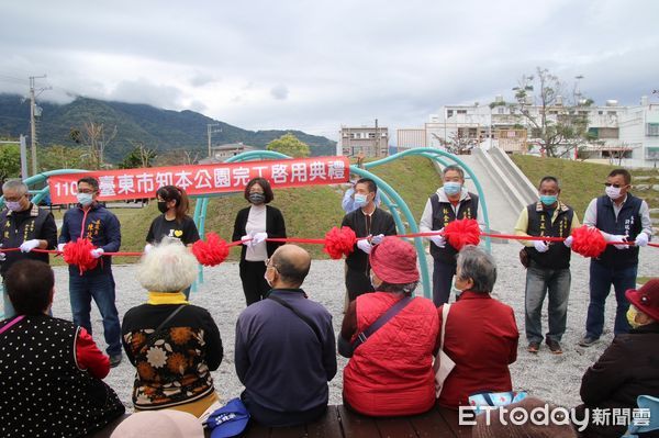 ▲▼縣長饒慶鈴出席知本公園落成及雨水下水道工程開工。（圖／台東縣政府提供，下同）