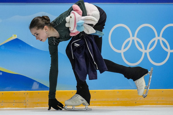 ▲▼  俄羅斯15歲滑冰少女瓦莉娃（Kamila Valieva）           。 （圖／達志影像／美聯社）