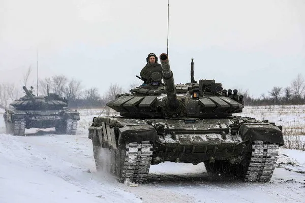 ▲▼俄羅斯軍隊在列寧格勒地區進行軍演。（圖／路透）