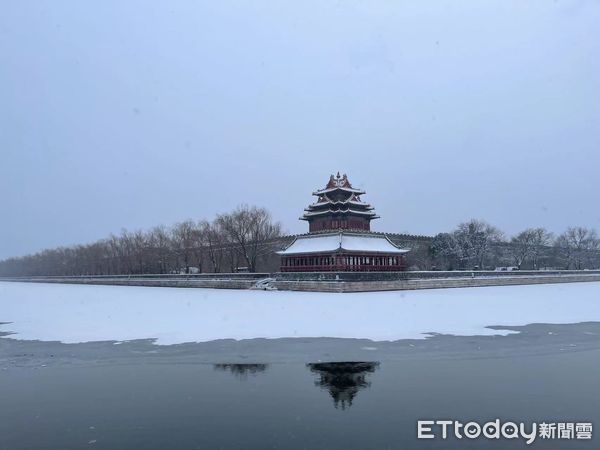 ▲▼ 2022.2.13故宮下雪。（圖／記者任以芳攝）