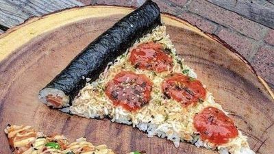 復仇的時候到了！義大利人惡搞「海苔飯捲披薩」　韓網笑翻：是要來戰？